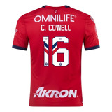 Jersey Playera C. Cowell 16 Chivas 23/24 Local Jugador 