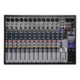 Mesa De Som Mixer Clear Pod Pro Waldman Cpp-16fxu 16 Canais