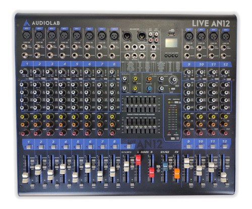 Audiolab Live An12 Mixer Anál Prof 12 In ¡¡¡usado!!!