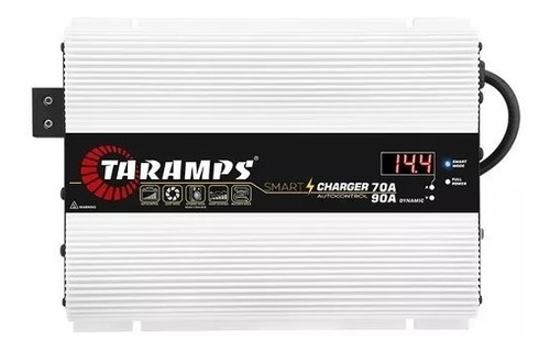 Fonte Taramps Pro Charger 60-a Amperes Ap Tef60a Bivolt