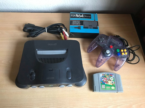 Nintendo 64 Consola + Super Mario 64 + Control + Av + Trafo