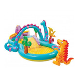 Playcenter Pileta Inflable Intex Dinoland 280 Lts 57135 Cuot