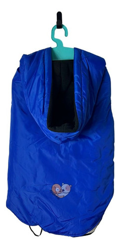 Parka Impermeable Gorro Forro Polar Perro Grande Mascota 6xl