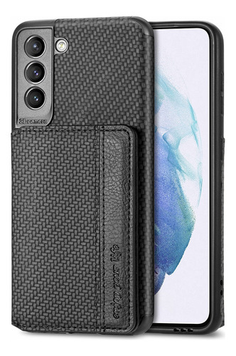 Nuevo Funda De Piel Tipo Cartera Magnética Para Tarjetero