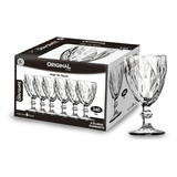 Jogo De Taças Original Line Diamante 6/sl0826 6 Peças 340 Ml Cor Transparente