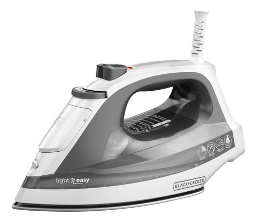 Black+decker Light 'n Easy - Plancha De Vapor Compacta Con 