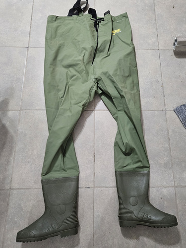 Waders Marca Colony Con Botas De Pvc