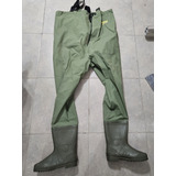 Waders Marca Colony Con Botas De Pvc