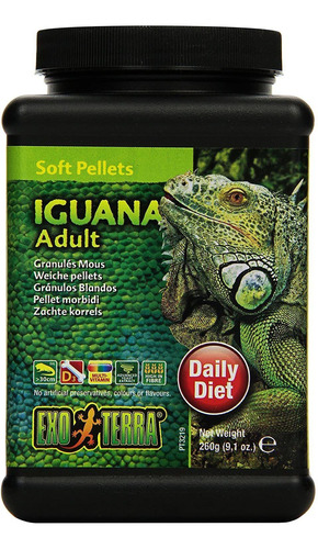 Exo Terra Pellets Iguana Soft Food, Reptile Food