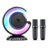 Parlante Portátil Bluetooth Karaoke Mini Con Micrófono Wirel