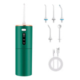 Irrigador Bucal Waterpik Gadnic Ducha Bucal Gran Capacidad Color Verde