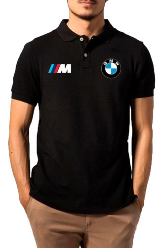 Camiseta Gola Polo Bmw Serie M Spor 100% Algodão Camisa Polo