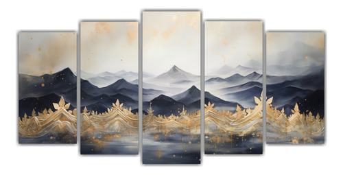 150x75cm Pintura De Paisaje De Montaña Elegante Y Moderno