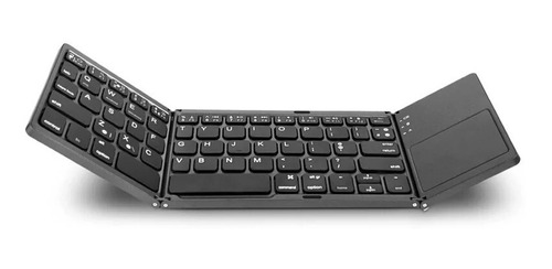 Teclado Pad Mouse Inalámbrico Plegable