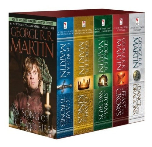 Box Set Saga Game Of Thrones (en Inglés) - George Rr Martin