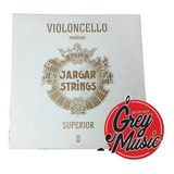 Cuerda Cello 4/4 Jargar 2da D Re Superior - Grey Music -
