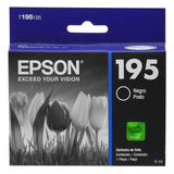 Cartucho Tinta Epson 195 Negro Original T195120 Xp101/201 