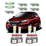 2015/2018 Honda Hrv Kit Top Lampada Super Led 6000k Full Top