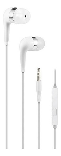 Auriculares Cableado In Ear Noga 1700 Micrófono 3.5mm Blanco