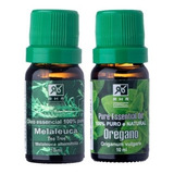 Kit Óleos Essenciais De Melaleuca E Orégano - Rhr