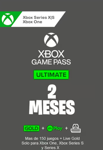 Game Pass Ultimate 2 Meses