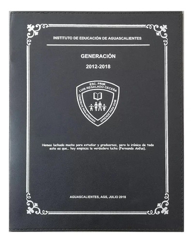Carpeta Folder Para Graduación Flexible Pasta Blanda Tefi