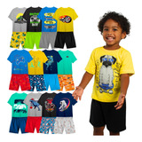 Conjunto De Roupa Infantil Menino Masculino Bebe Atacado