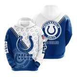 Sudadera Con Capucha 3d De La Nfl Football Jersey Para Hombr