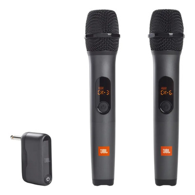 Jbl Par De Micrófonos Inalámbricos Wireless, Con Receptor Color Negro | Meses sin interés