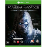 Sombras De Mordor Game Of The Year - Xbox One Midia Fisica 