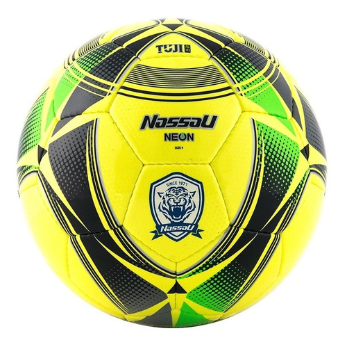 Pelota De Futbol Nassau Tuji Neon Numero 4 Futsal Original