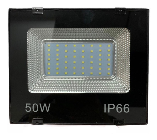 Refletor 50w Rgb Colorido Led Ip66 Holofote Controle Nf-e