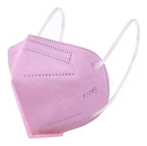 Máscara N95 Respiratória Original Proteção Kn95 Kit 20 Unid Cor Rosa