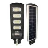 Lámpara Led Solar 120w Con Control Remoto Y Sensor