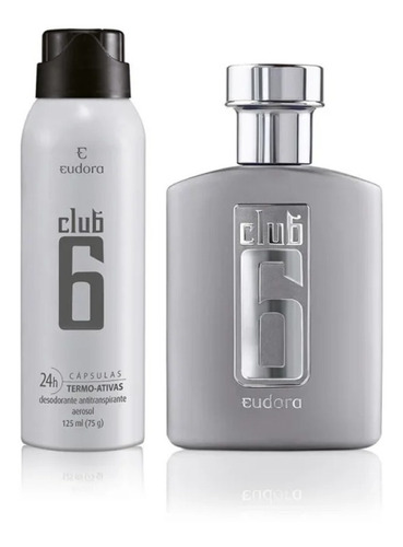 Kit Club 6: Perfume Colônia+ Desodorante