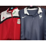 Chamarra Liverpool Y Jersey Francia Talla Xl + 2 Regalos !