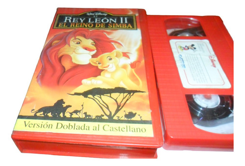 Vhs El Rey León 2 El Reino De Simba