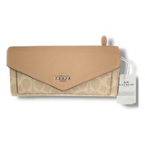 Cartera Coach Beige Mujer