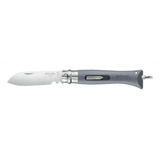 Cortapluma Opinel Diy Nº09 Gris Cuchillo Destornillador