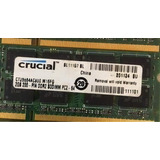 Memória Ram  2gb 1 Crucial Ct25664ac800