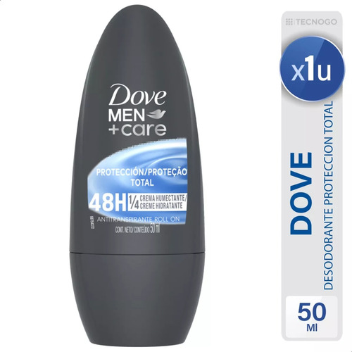 Antitranspirante Dove Men Care Proteccion Total Roll On 48hs