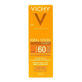 Protetor Solar Clarify Fps60 Média Vichy Idéal Soleil 40g