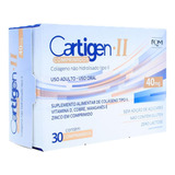 Cartigen Ii 40mg Com 30 Comprimidos