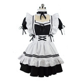 Disfraz Cosplay Traje De Maid Lolita Kawai, Vestidos De Hall