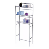 Mueble Sobre Inodoto Metal 3 Repisas  Naffull 