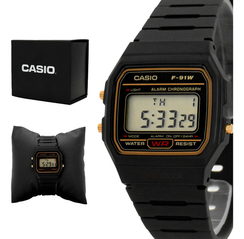 Relógio Casio Digital Vintage Preto Unissex Original Nf-e