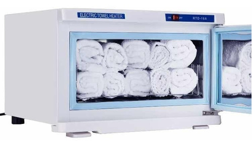 Calentador Esterilizador De Toallas 16l Uv Spa Salon 2 En 1