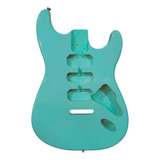 Corpo De Guitarra Stratocaster Marupá Turquoise Green