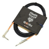 Cabo P/ Guitarra Tecniforte  Gorilla Go10nihd 3,05m Plug L