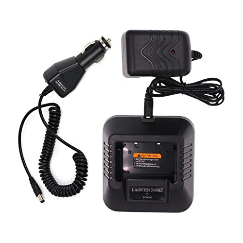 Cargador Uv5r Radio De Ham Radio Base De Cargador De Es...